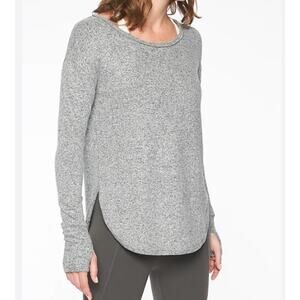 Athleta Medium Lombard Top Gray